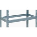 Global Equipment Additional Shelf Level Boltless 48"W x 18"D - Gray 601906D